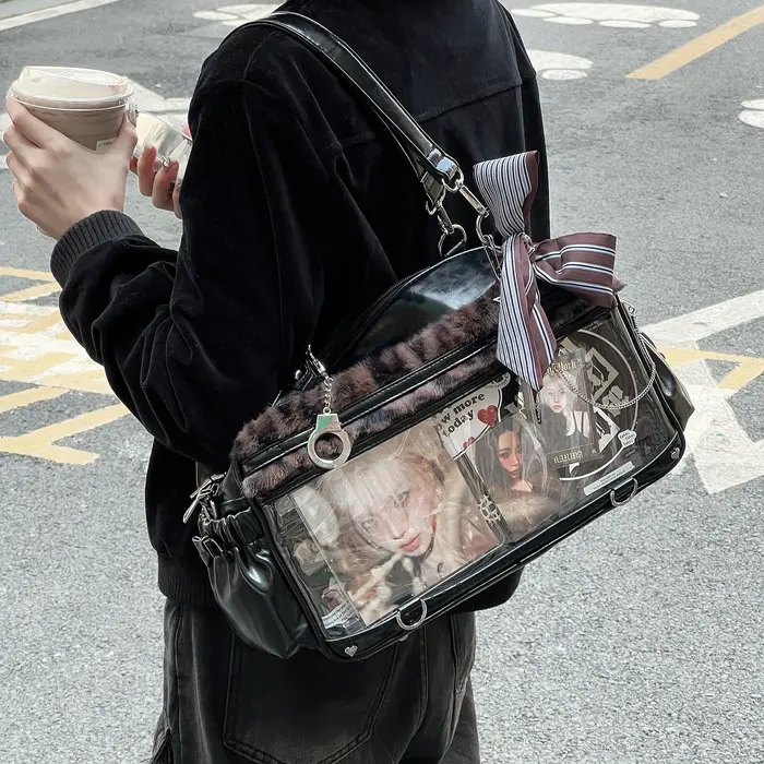 Original imprimé léopard épissé Sac Femme doux Cool sacs