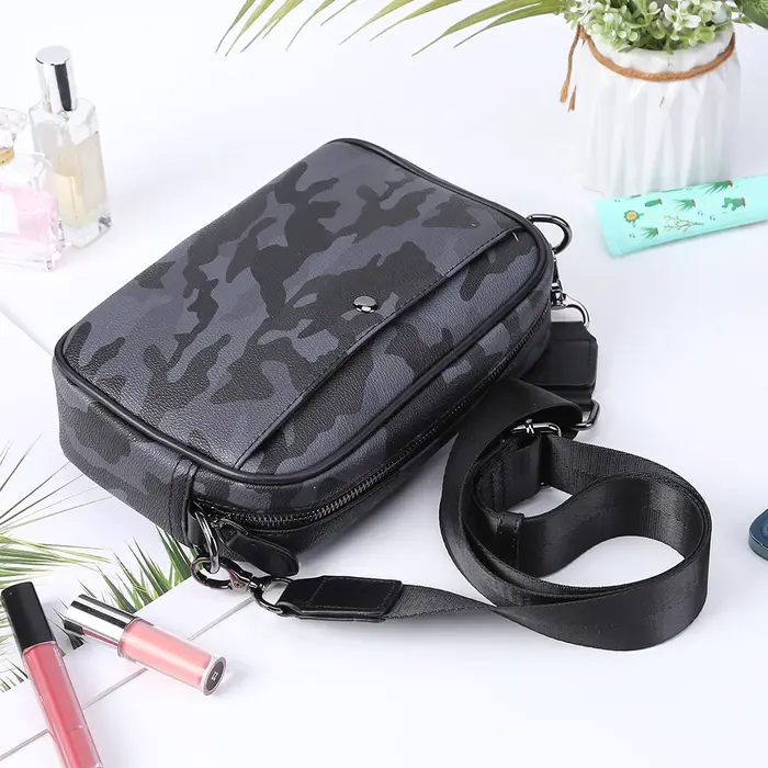 Sac à bandoulière en cuir pour hommes
