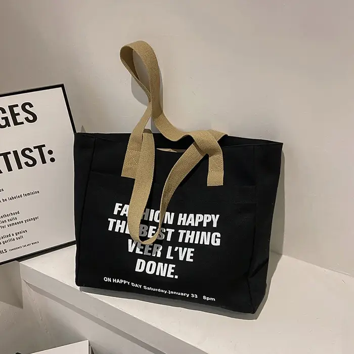 Sacs fourre-tout en toile pour femmes