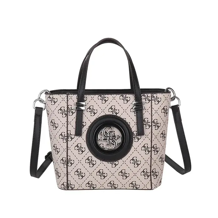 Sac fourre-tout tendance haut de gamme grande capacité, style minimaliste vintage pour femme avec lo
