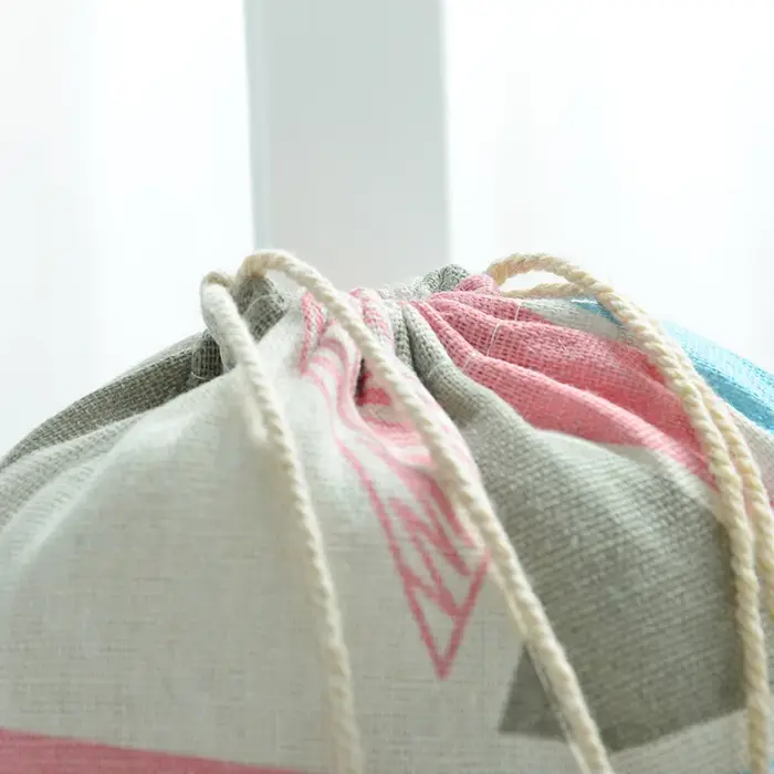 Sac de voyage décontracté en coton et lin