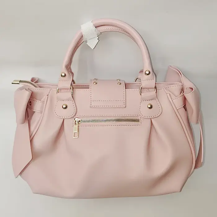 Harajuku Bow rose sac à main sac