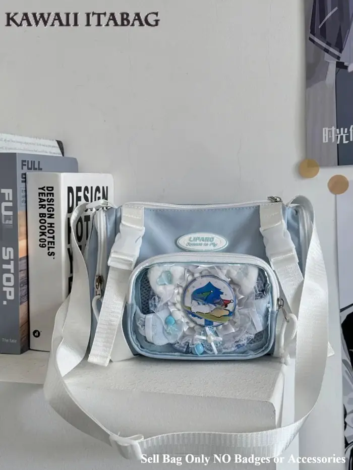 Nouvelle mode 2025 Itabag femmes multi-poches clair sac Transparent été sacs à bandoulière sac seau collège étudiant sac