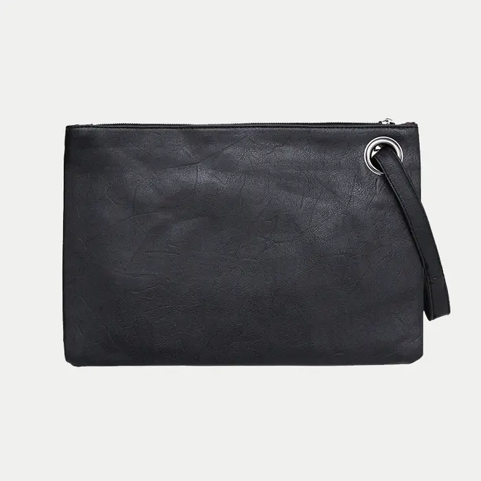 Vintage jour pochette pour femmes couleur unie Pu cuir sacs à main femme téléphone sac