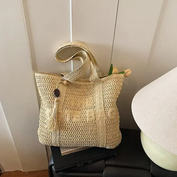 Sac à bandoulière Chic en tissage français