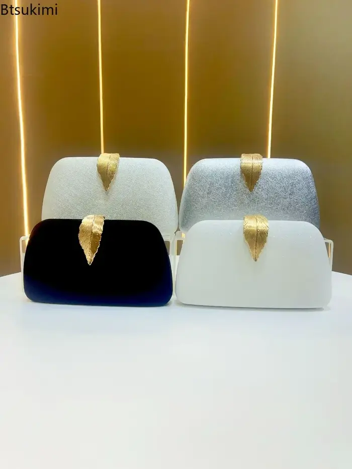 Sacs de soirée rétro en velours