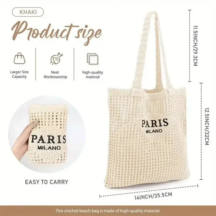 Sacs de plage en paille tendance pour femmes