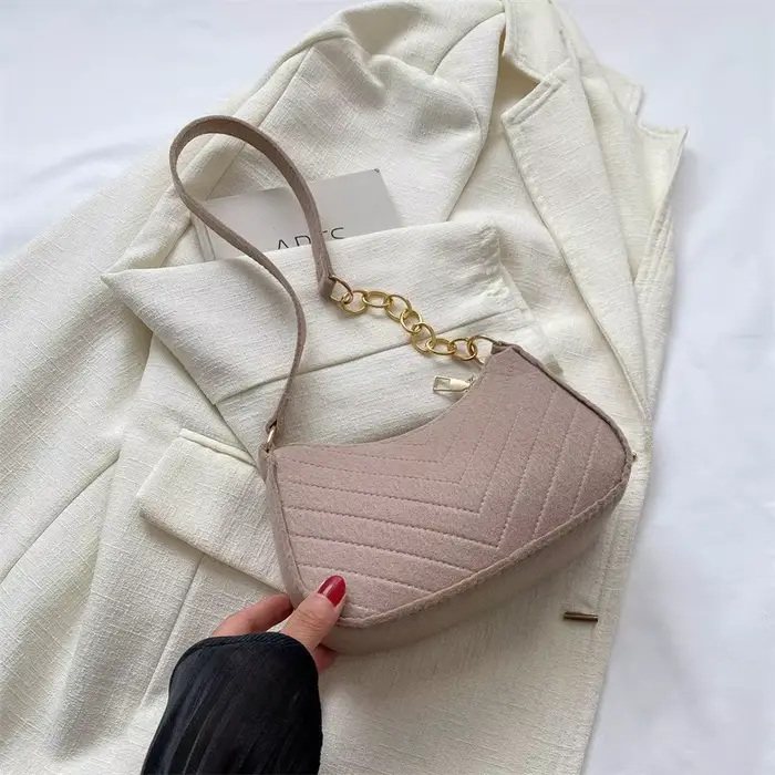 Mini sacs à bandoulière en feutre pour femmes