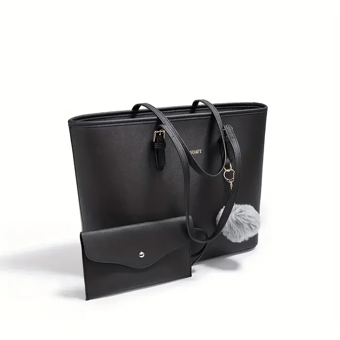 Sac à main fourre-tout en cuir PU pour femmes