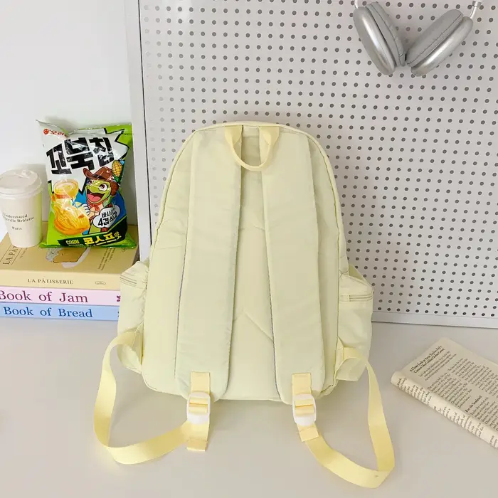 Sac à dos léger en nylon lavande pour femme