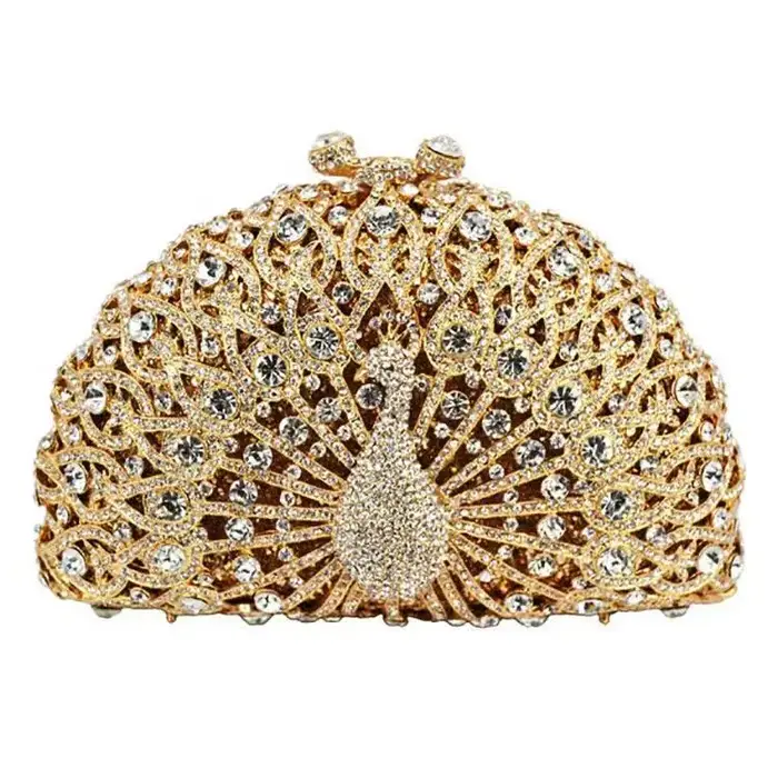 Sac à main de luxe en métal pour femmes