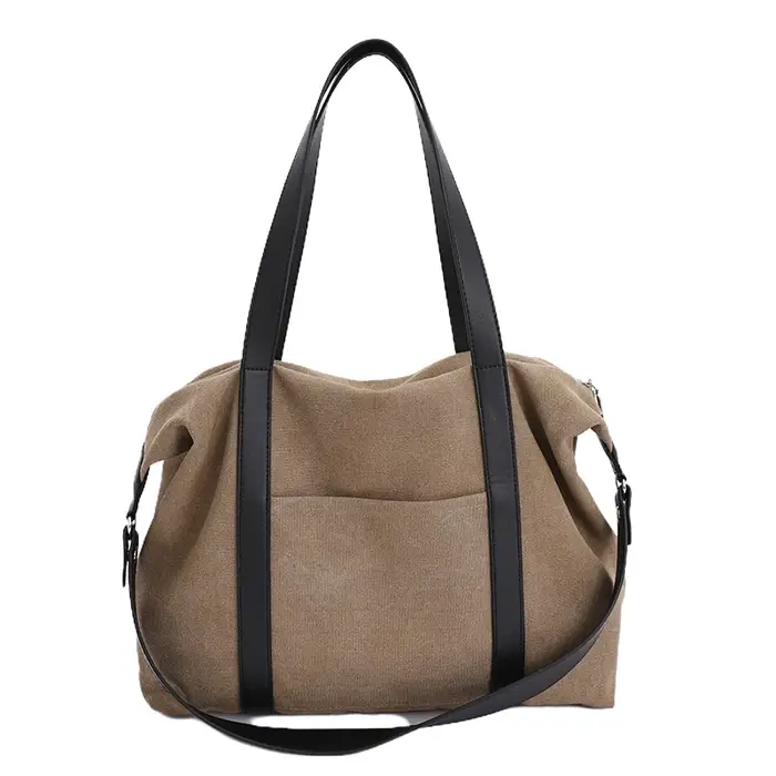 Sacs fourre-tout en Nylon de couleur unie pour femmes