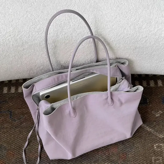 Sac fourre-tout en nylon pour femme