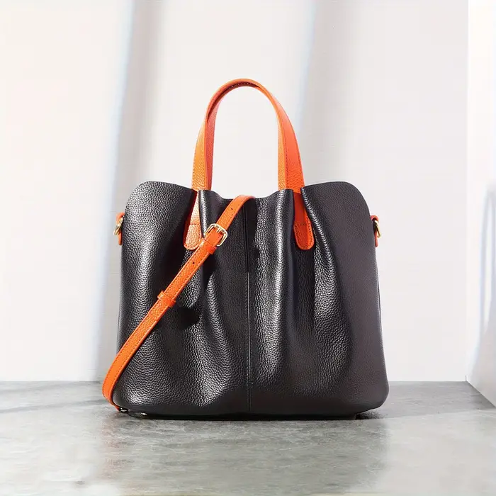 Sac à main de bureau de grande capacité pour femme chic et élégant - Sac à bandoulière - Sac fourre-