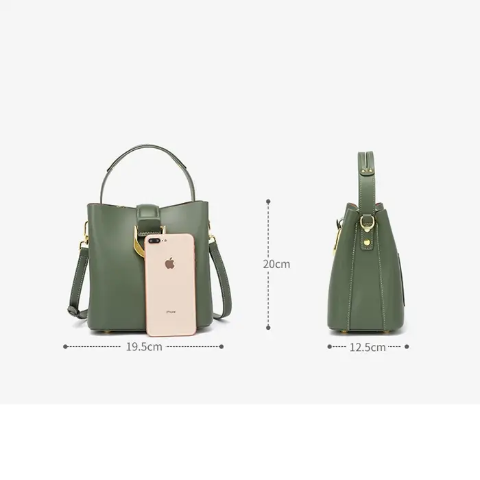 Sac à main 100% cuir véritable pour femmes