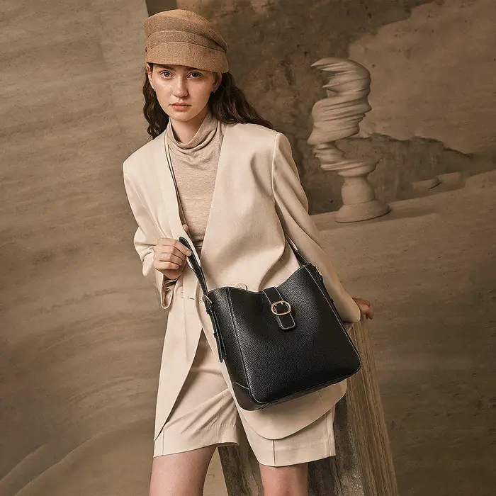 CHCH Sac à bandoulière pour femme avec grande capacité