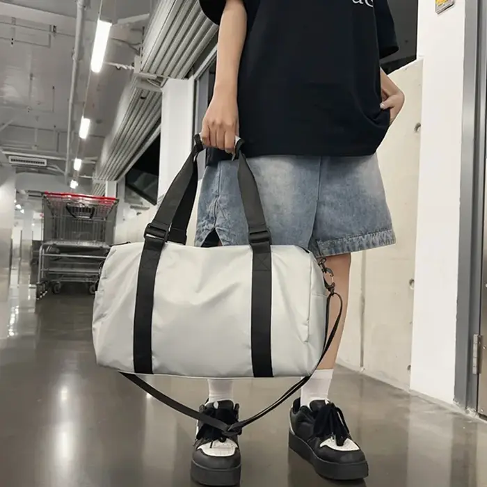 Sac à bagages personnalisé avec logo imprimé pour femme