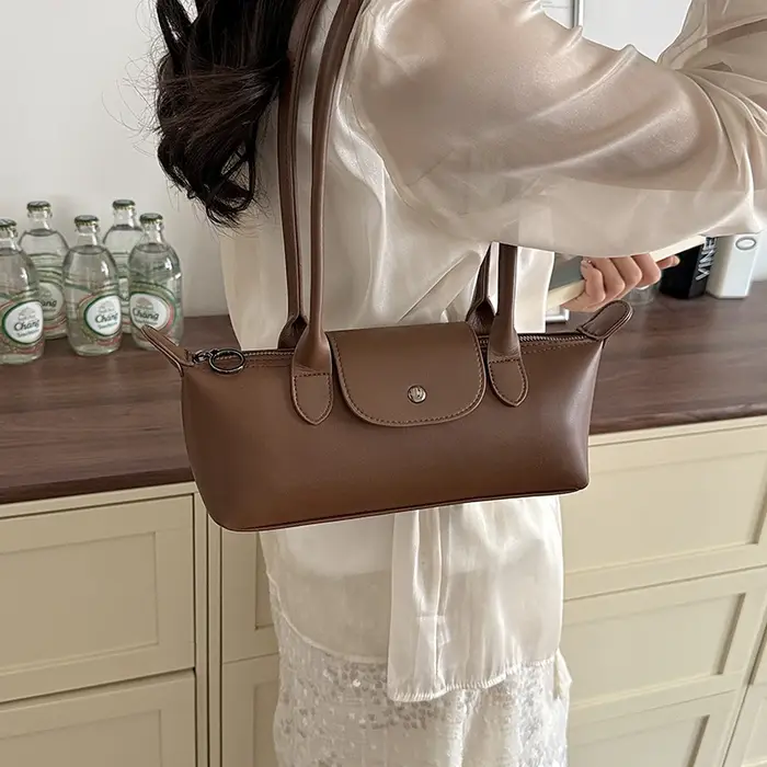 Sac à main marron grande capacité pour femme