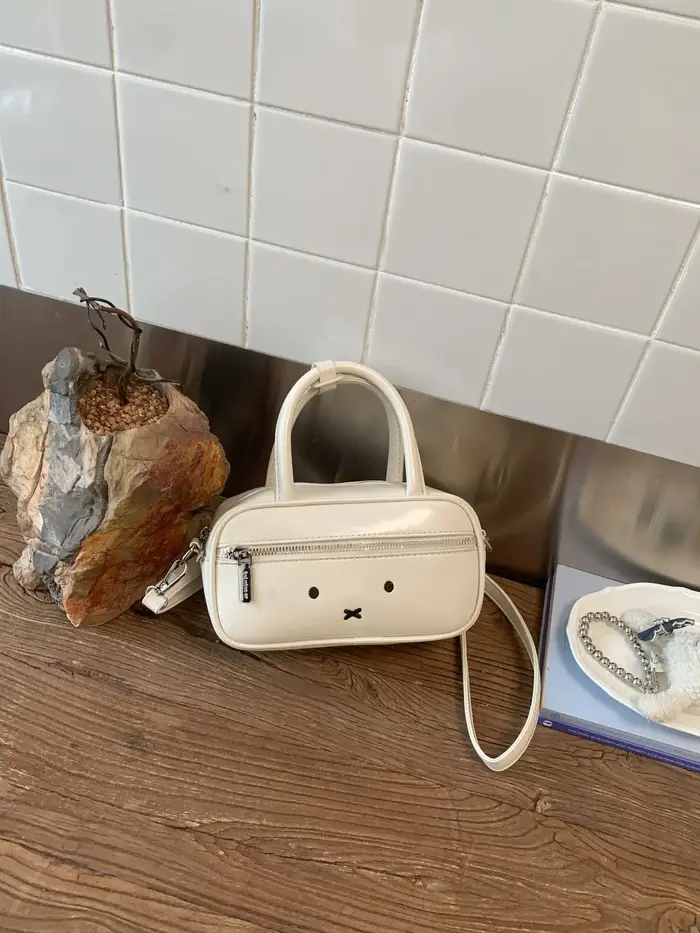 Sac bowling argenté pour femme, nouvelle collection printemps 2026, sac de travail compact haut de g