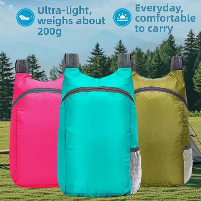 Nouveau sac à dos pliable de 20L