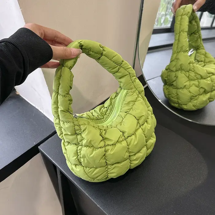 Mini sacs plissés effet nuage pour femmes