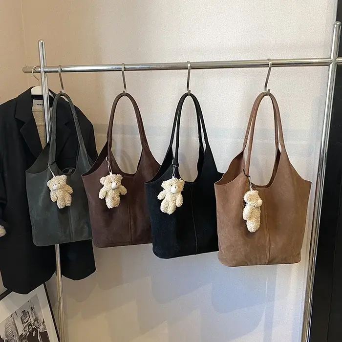 Sacs à main souples en Faux daim pour femmes