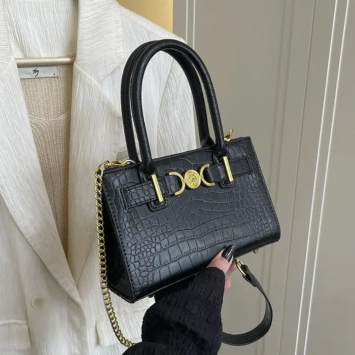 Sac à main classique en cuir Pu pour femmes