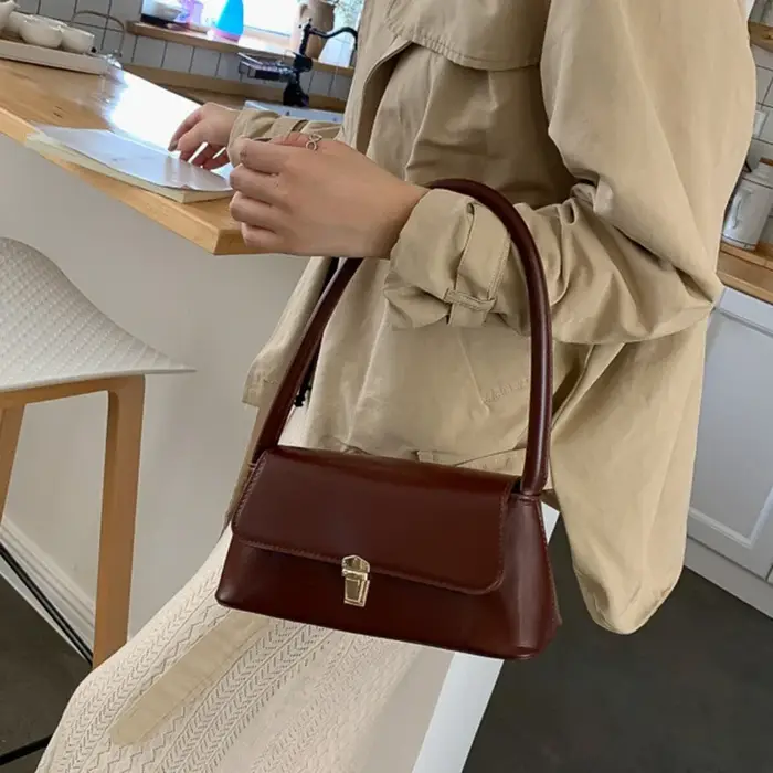 Sac à bandoulière rétro pour femmes