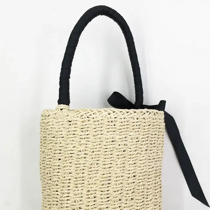 Sac à main en paille fait à la main pour femmes