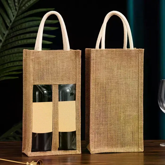 Sac à main de vin rouge