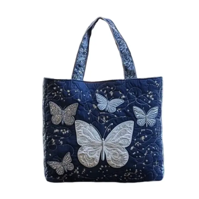 Sac fourre-tout matelassé vintage tendance avec motifs imprimés en 3D, grande capacité, sac de voyag