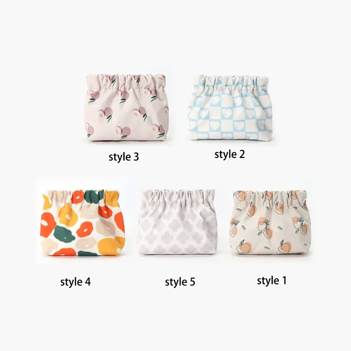 Pochette cosmétique imprimée pour femmes