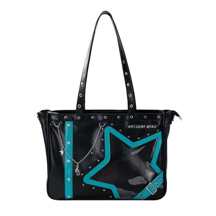 Sac à bandoulière Moeyu Hatsune Miku Rock Star Ita Bag pour femme