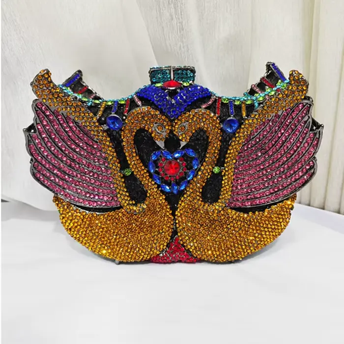 WHTUOHENG – sac de soirée en strass pour femmes