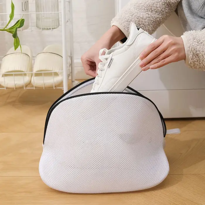 Sac à linge en maille anti-déformation pour machine à laver