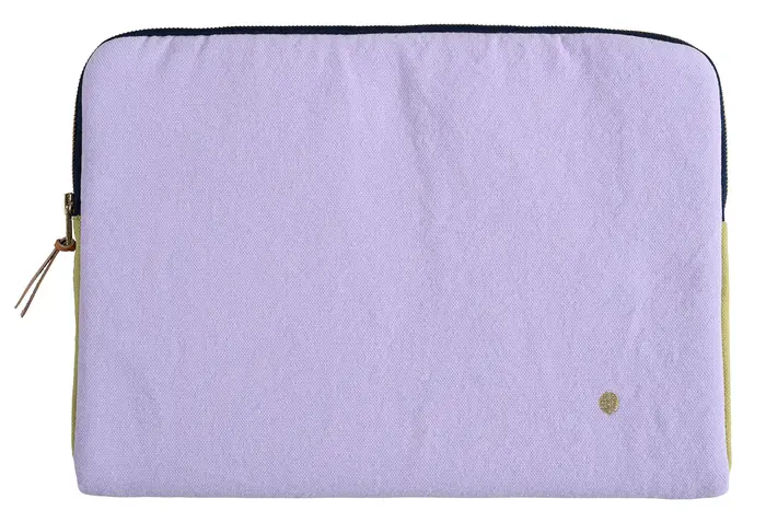 Housse ordinateur Tricolo Lilas ananas 13-14