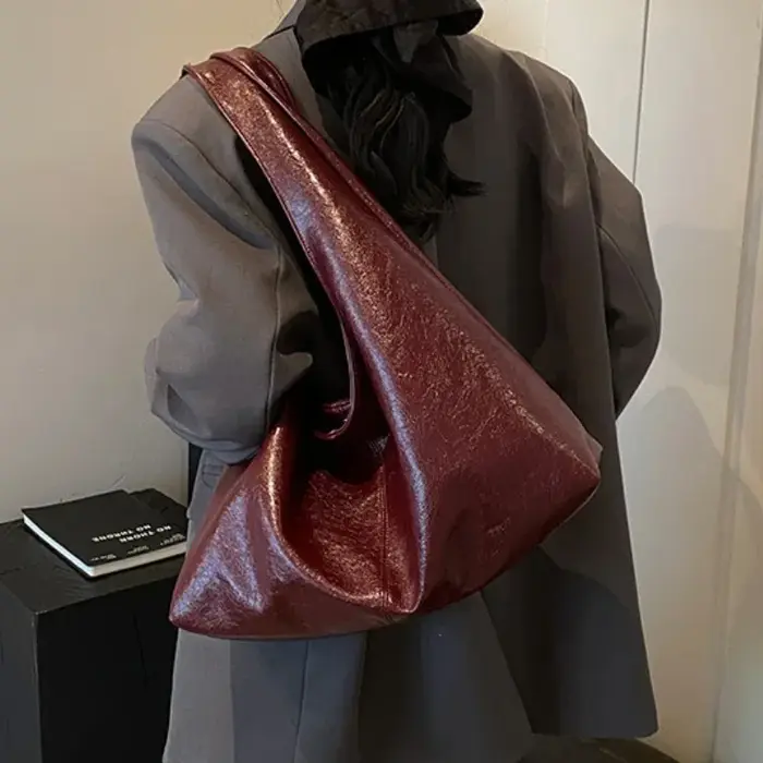 Sacs à main Hobo en cuir PU pour femmes