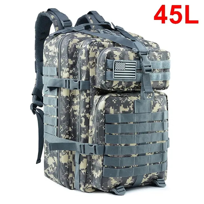 30/45L homme sacs à dos tactiques HkingTravel