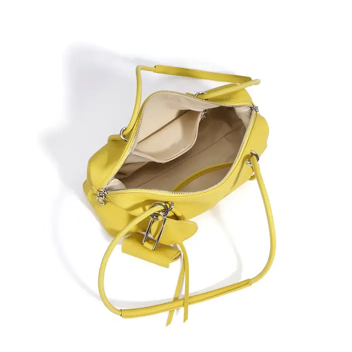 Sac Boston en Cuir de Vachette pour Femme 2026 – Sac à Main de Luxe