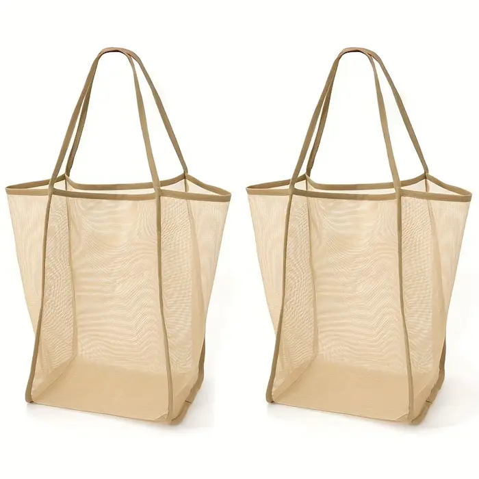 Sac de plage en maille de grande capacité - Polyester durable