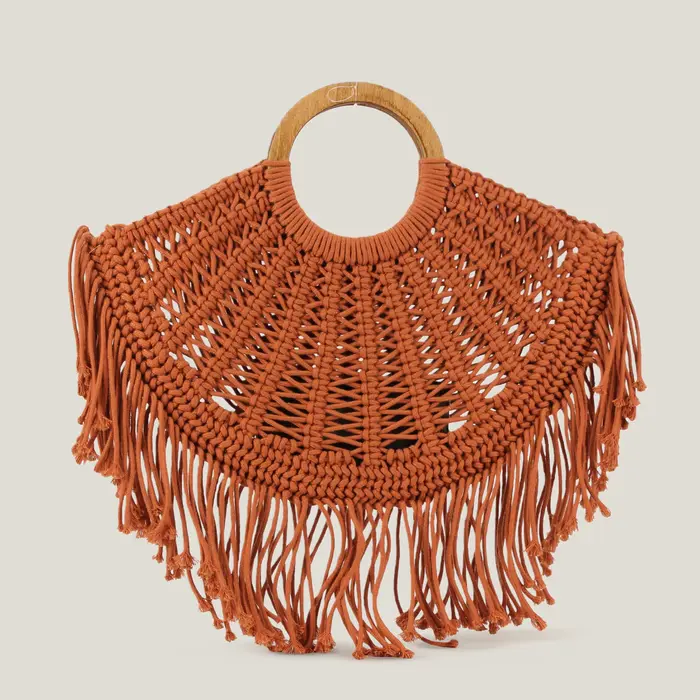 Nouveau Sac Fourre-tout Hobo Demi-Lune à Pompons pour Femme