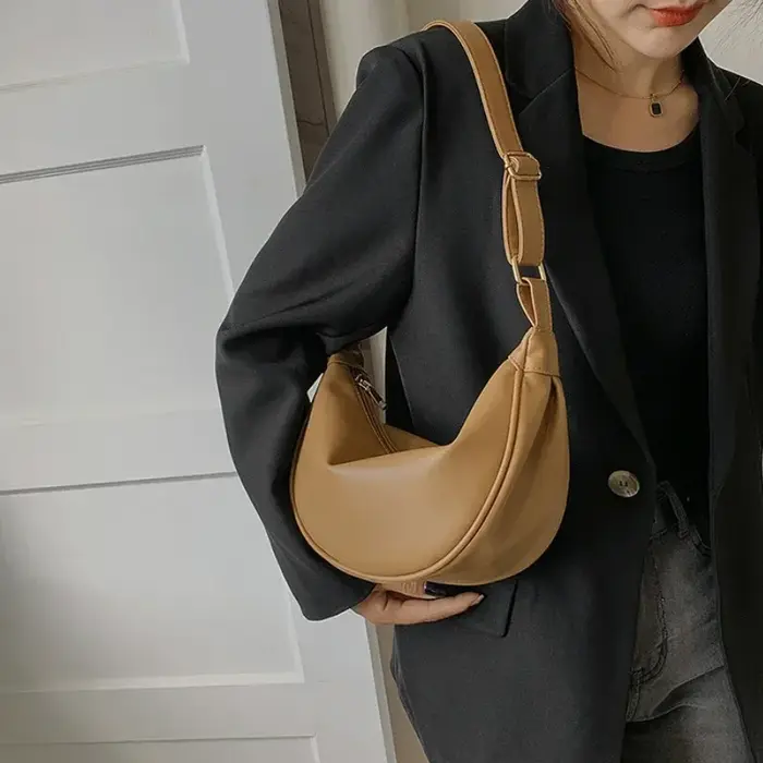2026 Nouvelle mode femmes Hobos Sac en cuir souple sacs à bandoulière
