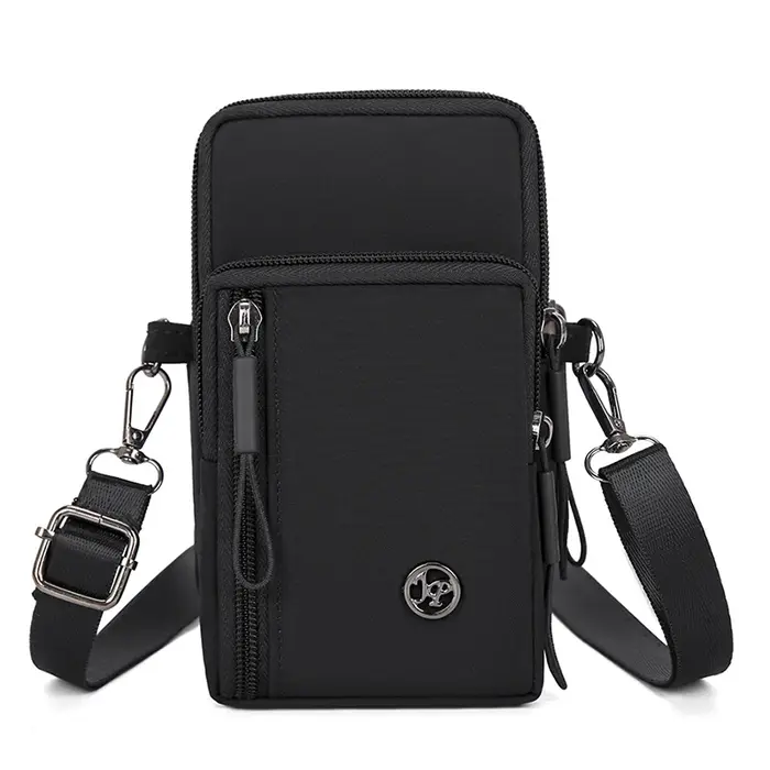 Nouveau sac à bandoulière en nylon pour femme, pochette pour téléphone portable, porte-monnaie, peti