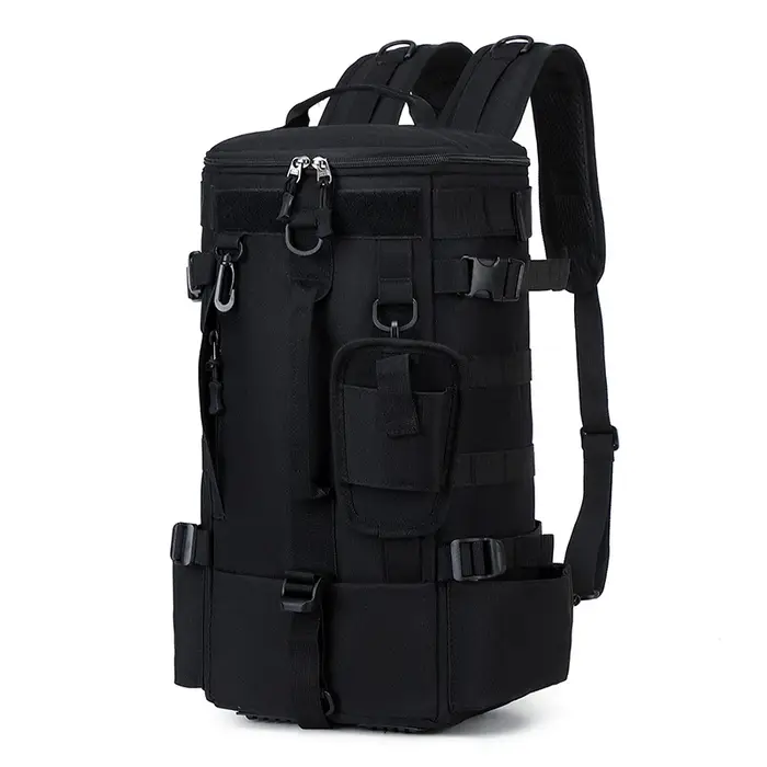 Sac à dos tactique multifonctionnel vert militaire pour hommes, sac étanche de grande capacité pour