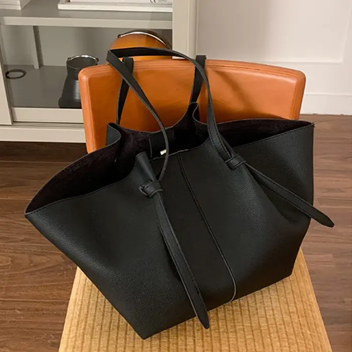 Sac à main de luxe en cuir PU souple pour femmes