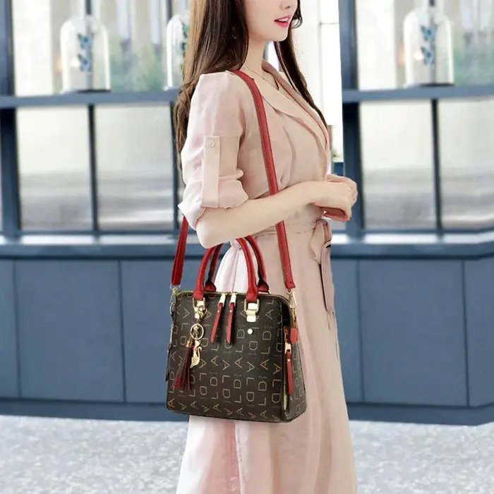 Sac à poignée Vintage pour femmes d'âge moyen de luxe sacs à main