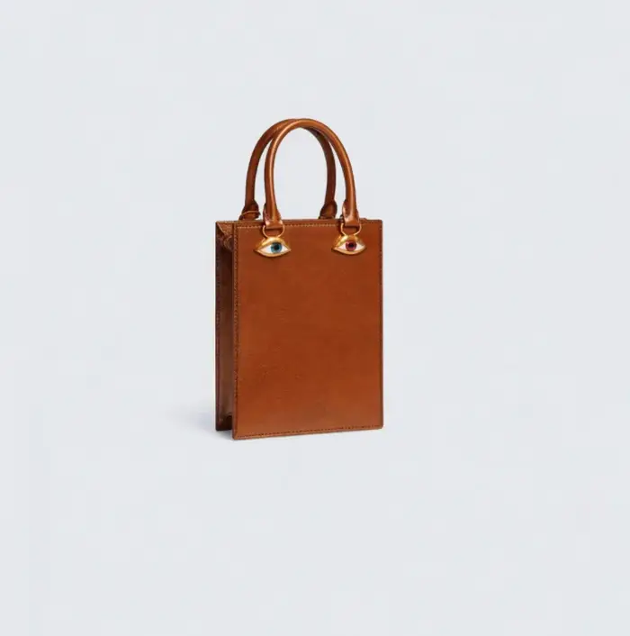 Sac à main de luxe en cuir noir pour femme