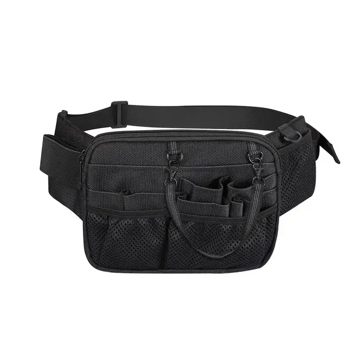 Sac banane multi-poches pour infirmière, ceinture avec sangle de taille réglable, poudres de taille,