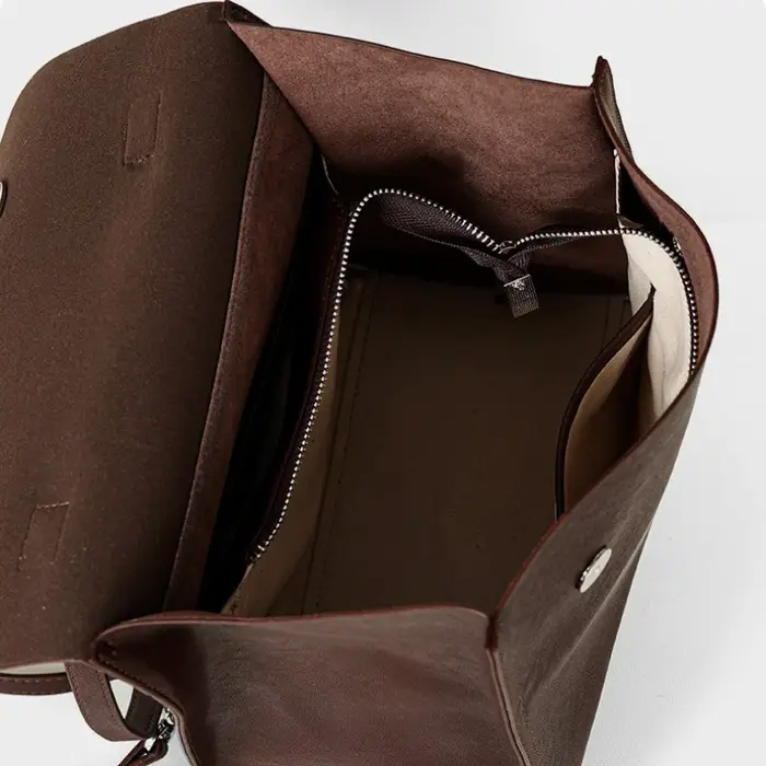 Petit sac à dos coréen en cuir véritable pour femmes