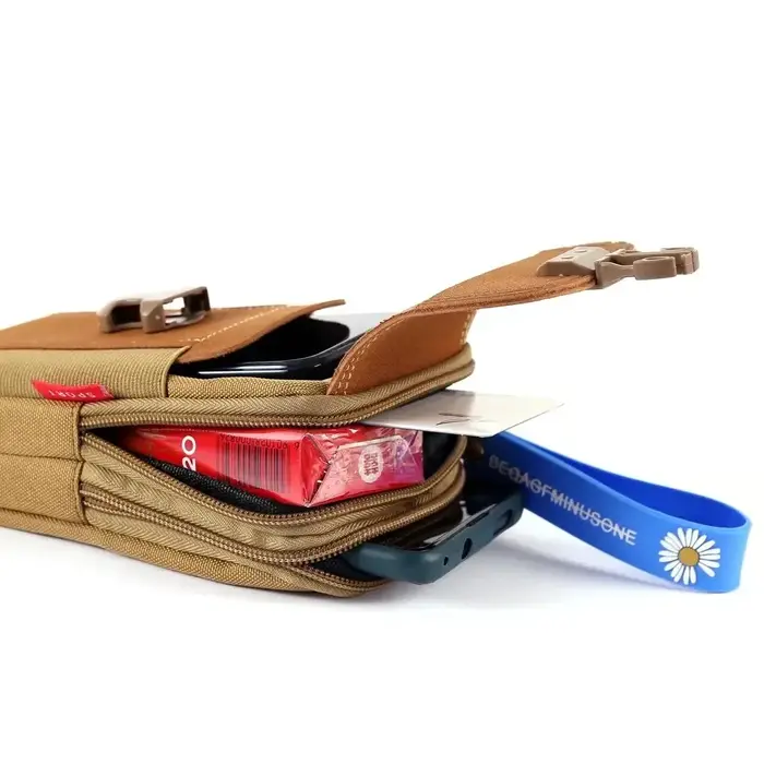 Pochette de ceinture unisexe pour téléphone portable pour hommes